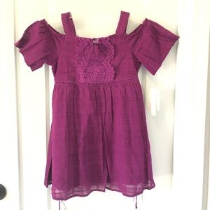 Cold shoulder summer dress